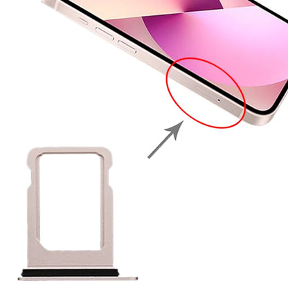 For Apple iPhone 13 Mini Replacement Sim Card Tray (Pink) E-Tech61
