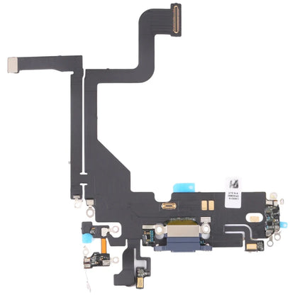 IPHONE 13 PRO BLUE POWER CHARGING PORT FLEX CABLE CONNECTOR ORIGINAL WITH IC