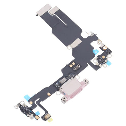 For iPhone 15 Charging Port Flex Cable (Pink)