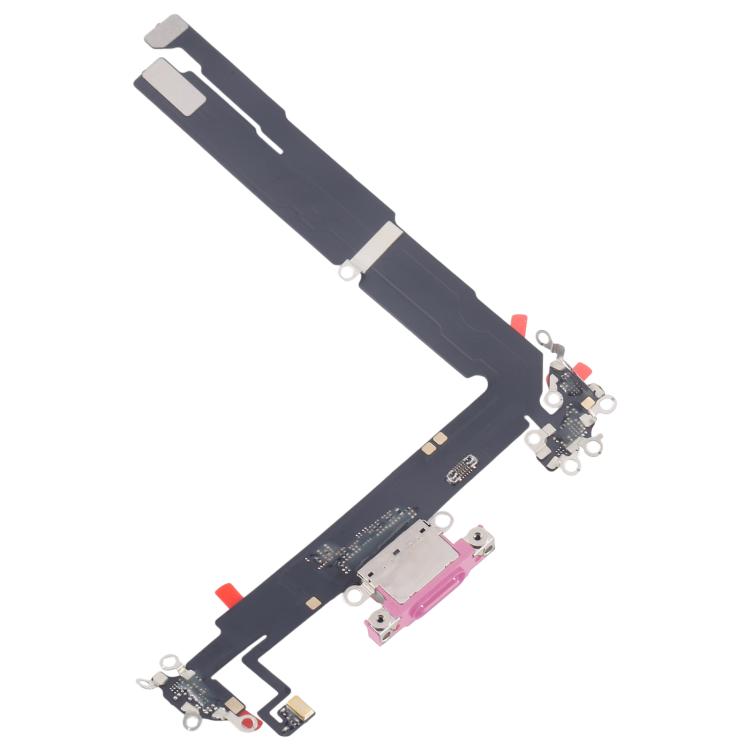For iPhone 16 Plus Charging Port Flex Cable (Pink)