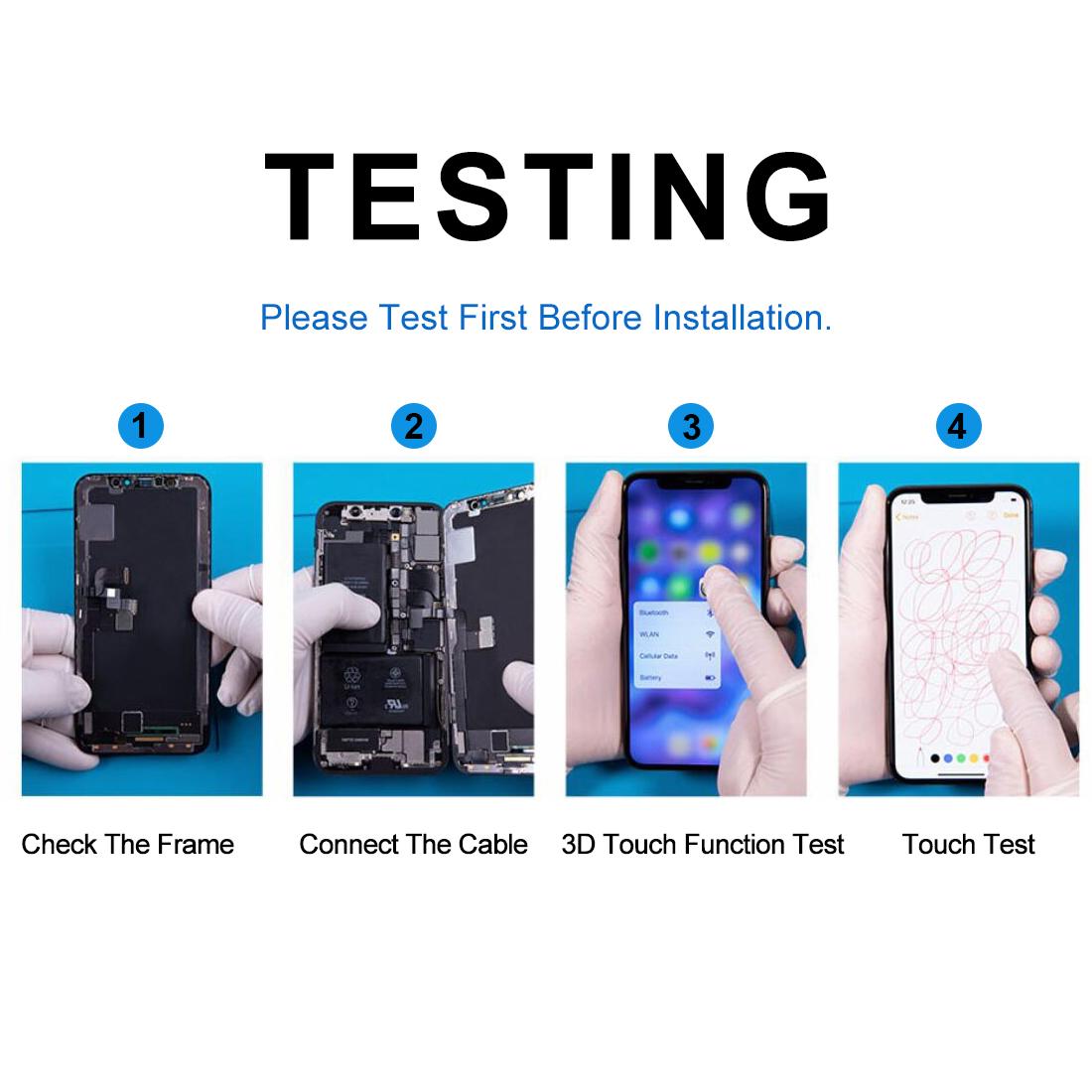 For iPhone 17 LCD Screen Replacement OLED Display - E-TECH61