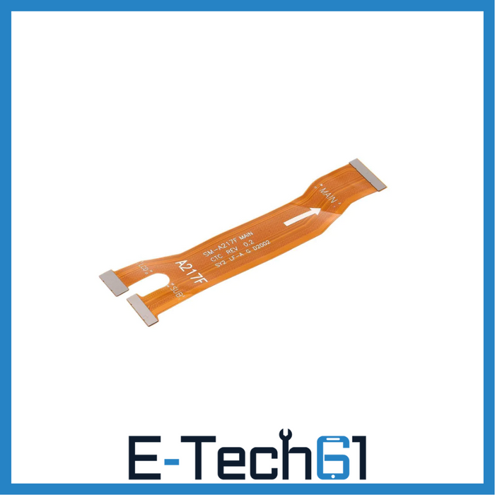 For Samsung Galaxy A21s A217 Replacement Main Motherboard / LCD Connection Flex Cable E-Tech61
