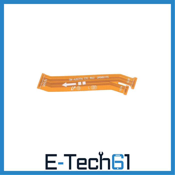 For Samsung Galaxy A30s A307 Replacement Main Motherboard / LCD Connection Flex Cable E-Tech61