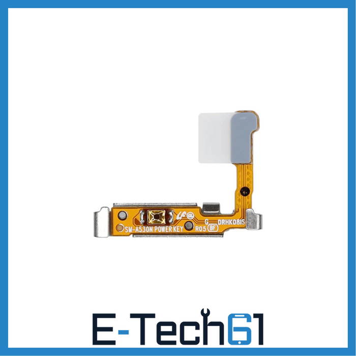 For Samsung Galaxy A8 A530 Replacement Power Button Internal Flex Cable E-Tech61