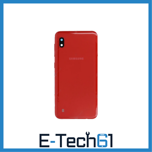 For Samsung Galaxy A10 A105 Replacement Rear Battery Cover / Housing (Red) E-Tech61