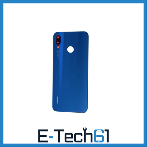 For Huawei P20 Lite Replacement Rear Battery Cover Inc Lens with Adhesive (Klein Blue) E-Tech61
