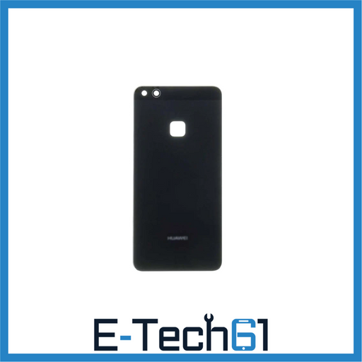 For Huawei P10 Lite Replacement Rear Battery Cover with Adhesive (Black) E-Tech61