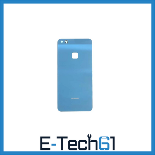 For Huawei P10 Lite Replacement Rear Battery Cover with Adhesive (Blue) E-Tech61