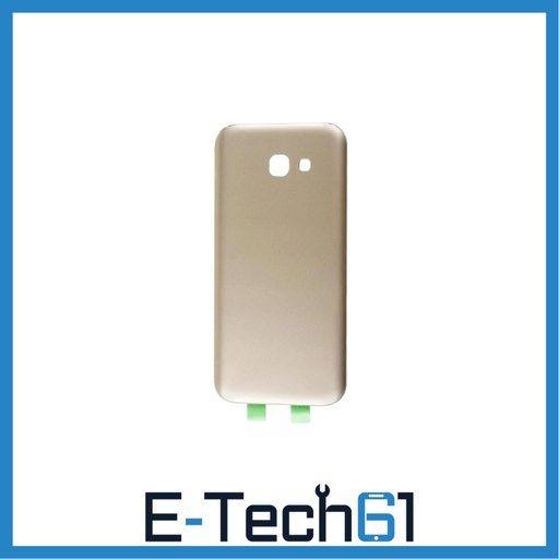 Samsung Galaxy A5 2017 A520 Replacement Rear Battery Cover with Adhesive (Gold) E-Tech61