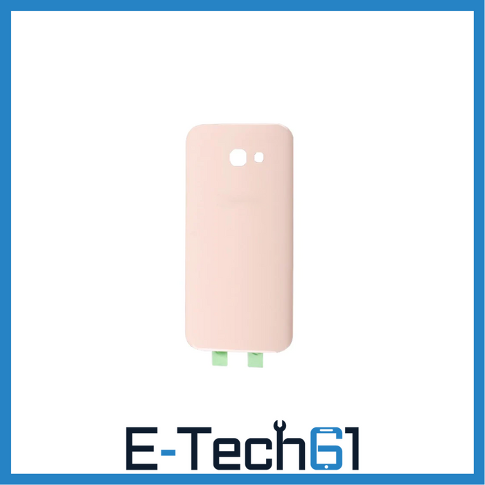 Samsung Galaxy A5 2017 A520 Replacement Rear Battery Cover with Adhesive (Pink) E-Tech61