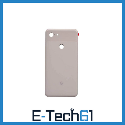 For Google Pixel 3XL Replacement Rear Battery Cover with Adhesive (Pink) E-Tech61