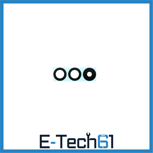 For Oppo Reno5 4G Replacement Rear Camera Lens (Black) E-Tech61