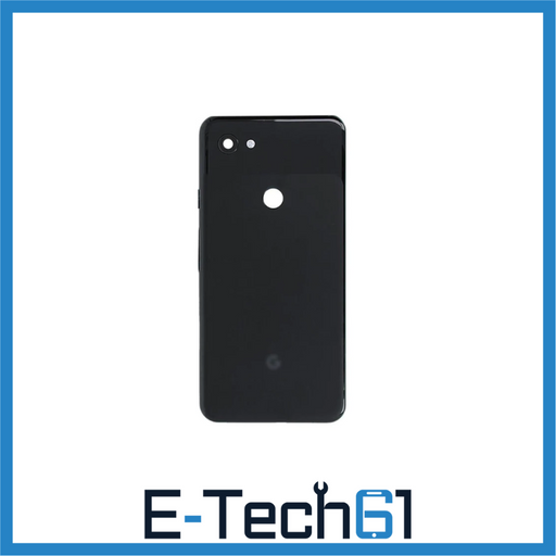 For Google Pixel 3a XL Replacement Rear Housing / Battery Cover (Black) E-Tech61