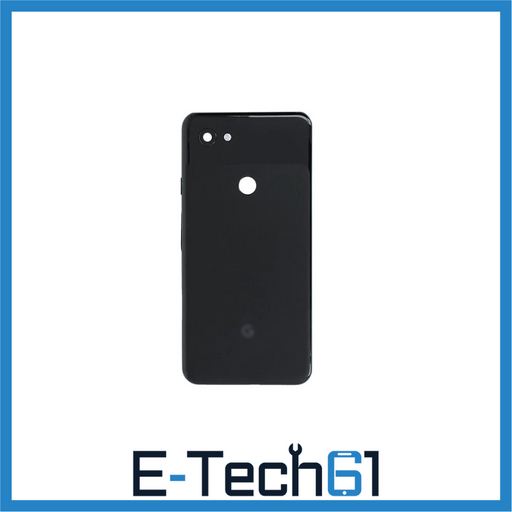 For Google Pixel 3a Replacement Rear Housing / Battery Cover (Black) E-Tech61