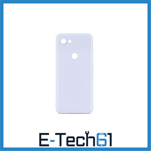 For Google Pixel 3a XL Replacement Rear Housing / Battery Cover (White) E-Tech61