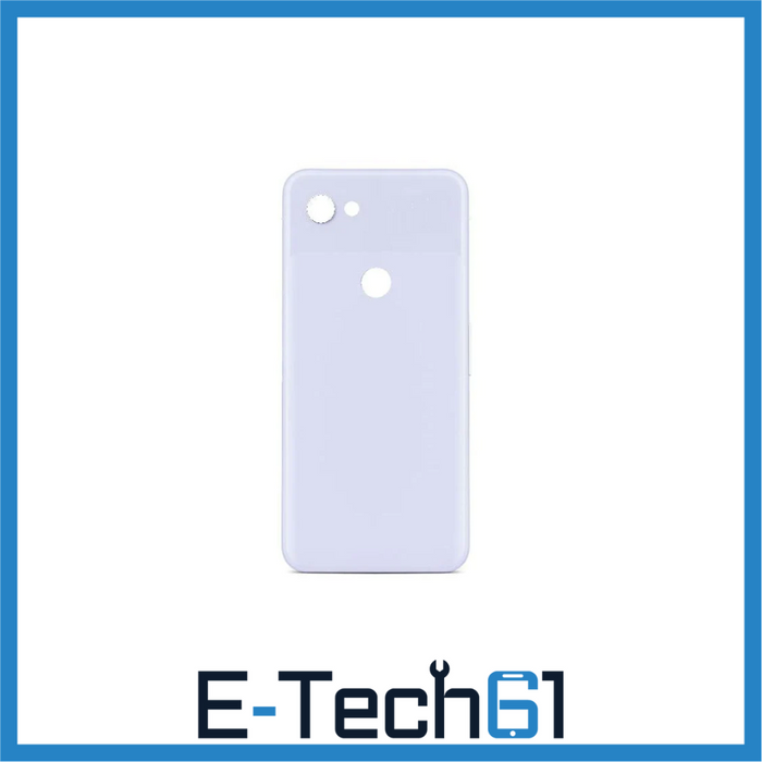 For Google Pixel 3a XL Replacement Rear Housing / Battery Cover (White) E-Tech61