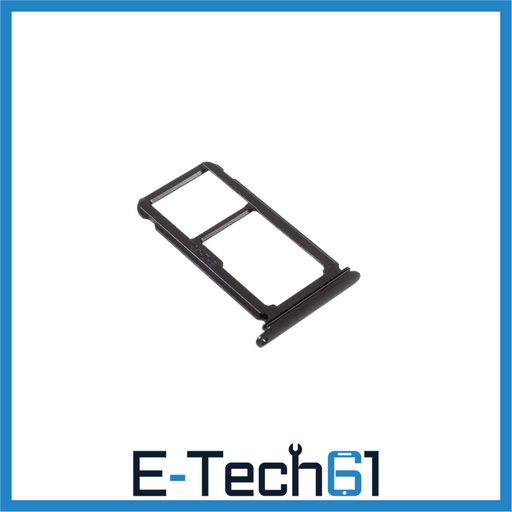 For Huawei P10 And P10 Plus SIM And SD Card Tray (Black) E-Tech61