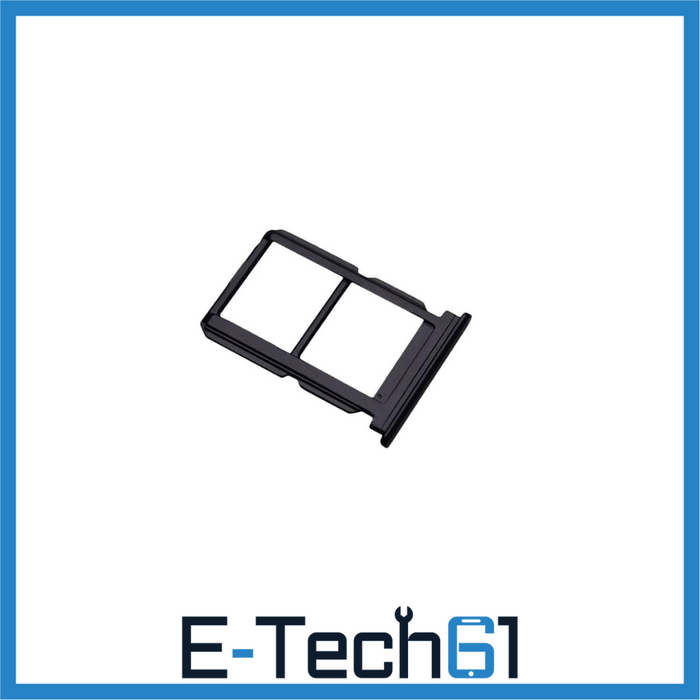 For One Plus 3 Replacement SIM Tray Holder (Black) E-Tech61