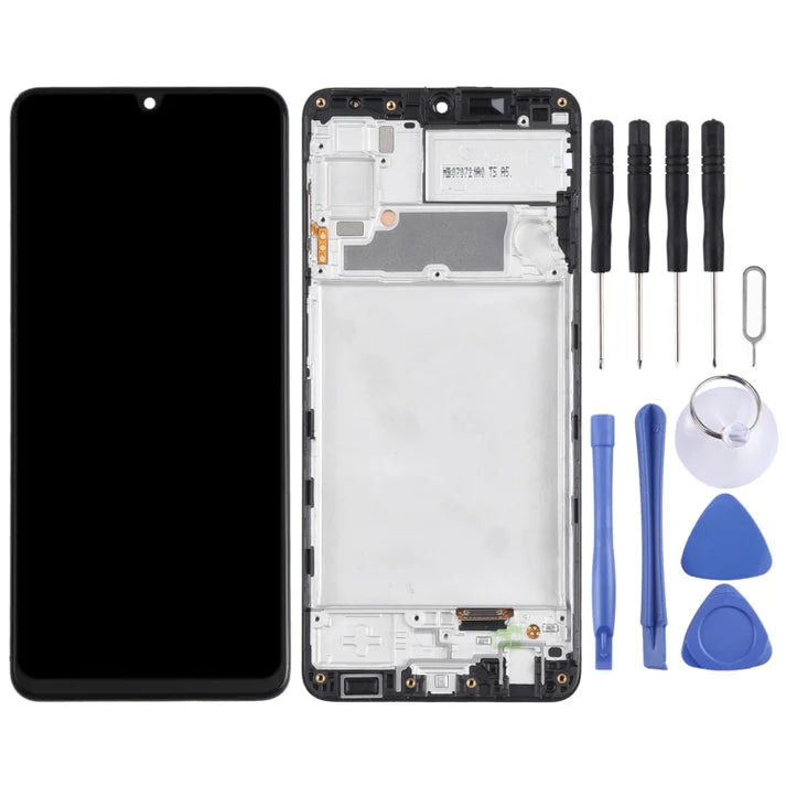 For Samsung Galaxy A22 4G SM-A225 Replacement LCD Screen Digitizer With Frame