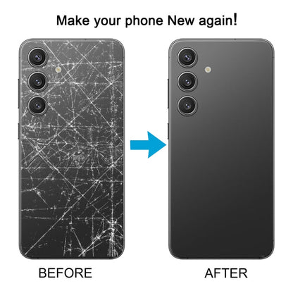 For Samsung Galaxy S24 SM-S921B OEM Battery Back Cover with Camera Lens Cover(Black)