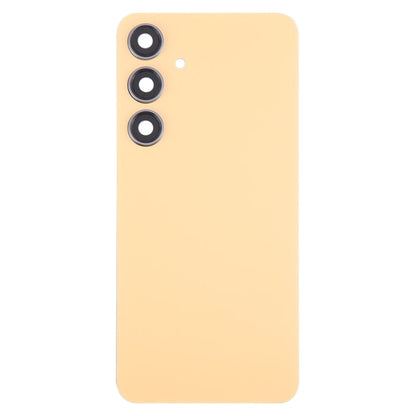For Samsung Galaxy S24+ SM-S926B OEM Battery Back Cover with Camera Lens Cover(Yellow)