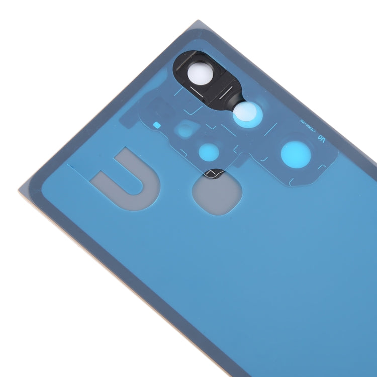 For Samsung Galaxy S24 Ultra SM-S928B OEM Battery Back Cover with Camera Lens Cover(Yellow)