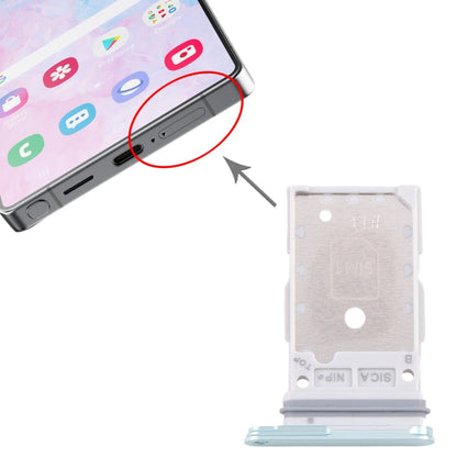 For Samsung Galaxy S25 / S25+ SM-S931/S936 Original SIM Card Tray + SIM Card Tray (Green)