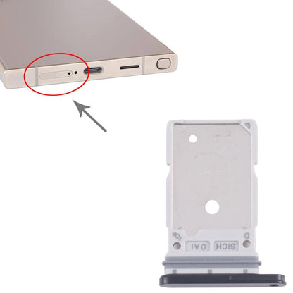 For Samsung Galaxy S25 Ultra SM-S938B Original SIM + SIM Card Tray (Black)