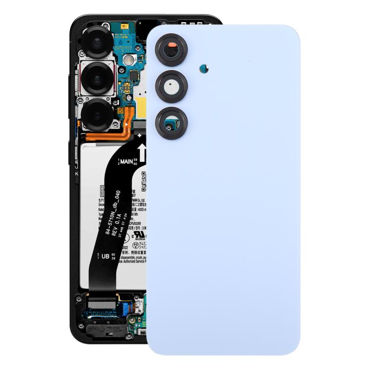 For Samsung Galaxy S25 SM-S931 OEM Battery Back Cover with Camera Lens Cover(Glacier Blue)