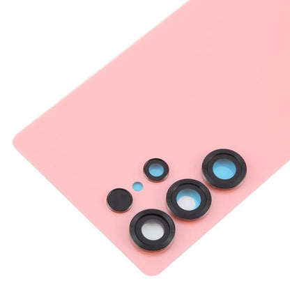 For Samsung Galaxy S25 Ultra SM-S938 OEM Battery Back Cover with Camera Lens Cover(Red)