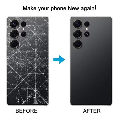 For Samsung Galaxy S25 Ultra SM-S938 OEM Battery Back Cover with Camera Lens Cover(White)