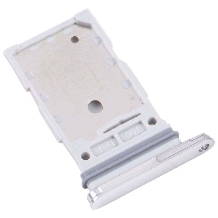 For Samsung Galaxy S22+ 5G / S22 5G / SM-S906B SM-S901B Original SIM Card Tray + SIM Card Tray (White)