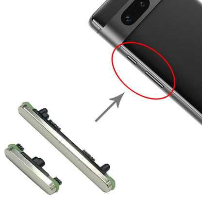 For Google Pixel 7 Power Button + Volume Control Button(Gold)