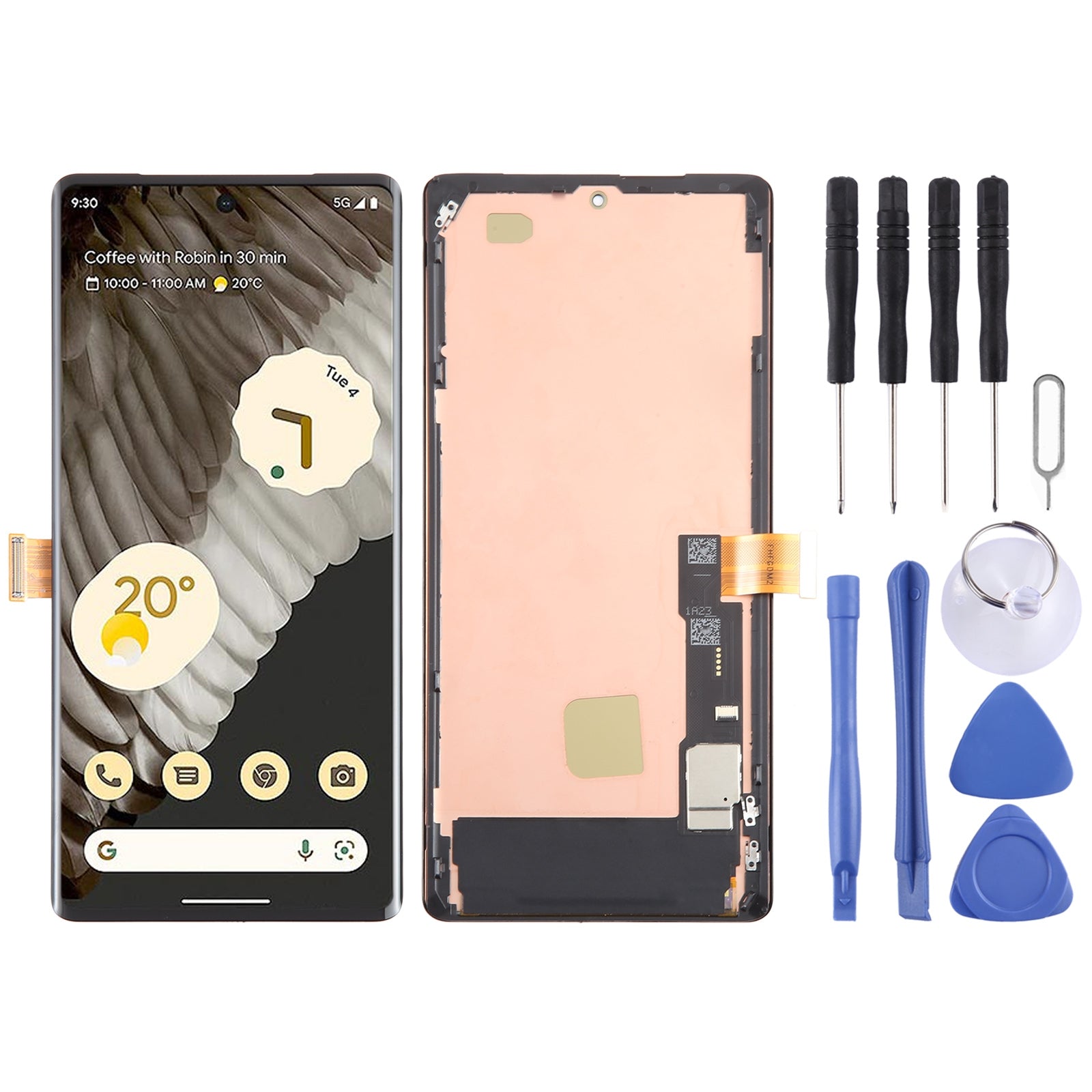 For Google Pixel 7 Pro OLED Quality LCD Display Screen Touch Digitizer