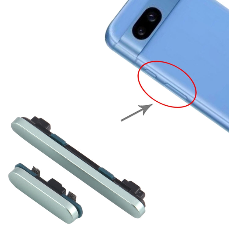 For Google Pixel 8A Power Button + Volume Control Button (Green)