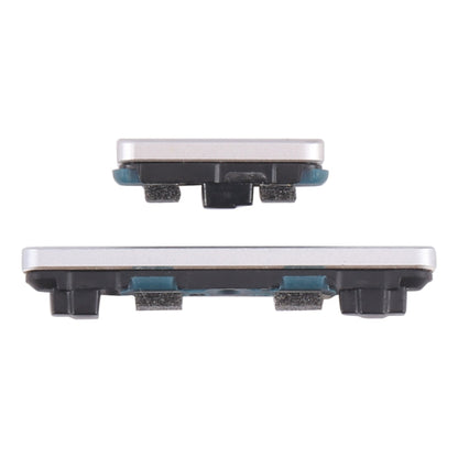 For Google Pixel 7A Power Button + Volume Control Button (Silver)