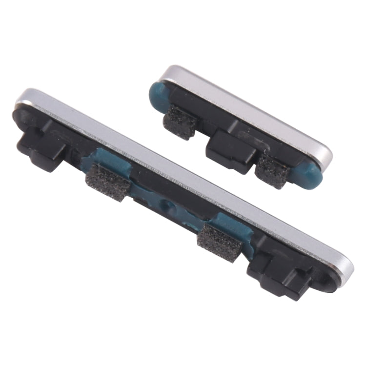 For Google Pixel 7A Power Button + Volume Control Button (Silver)