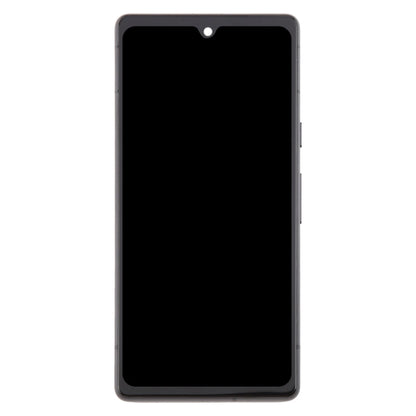 For Google Pixel 7A G82U8 OLED LCD Screen Digitizer Full Assembly with Frame (Black)