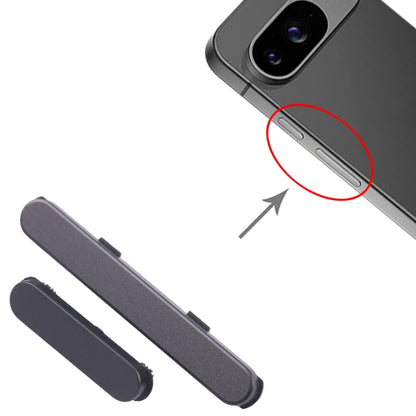 For Google Pixel 9 Original Power Button and Volume Control Button (Black)