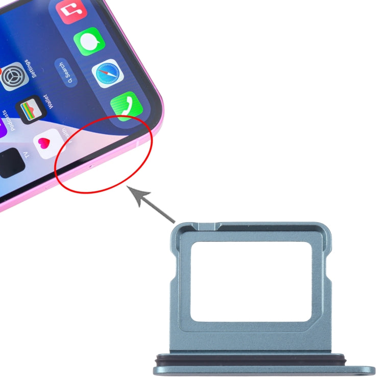 For iPhone 16 Plus SIM + SIM Card Tray (Green)