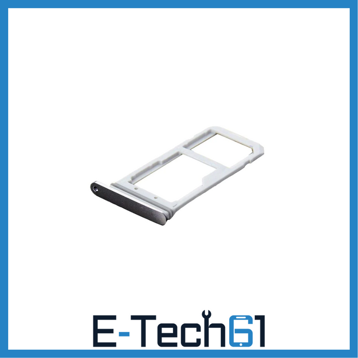 For Samsung Galaxy S7 Edge Replacement Sim Card Tray - Silver E-Tech61