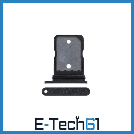 For Google Pixel 5 Replacement Sim Card Tray (Just Black) E-Tech61