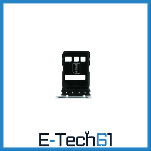 For Huawei P40 Pro Replacement Sim Card Tray (Silver) E-Tech61