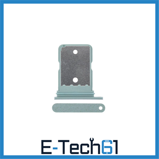 For Google Pixel 5 Replacement Sim Card Tray (Sorta Sage) E-Tech61