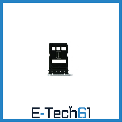For Huawei P40 Pro Plus Replacement Sim Card Tray (White) E-Tech61