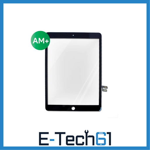 For Apple iPad 7 (2019) / iPad 8 (2020) Replacement Touch Screen Digitiser (Black) E-Tech61
