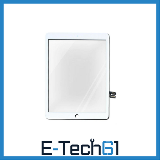 For Apple iPad 7 (2019) / iPad 8 (2020) Replacement Touch Screen Digitiser (White) E-Tech61