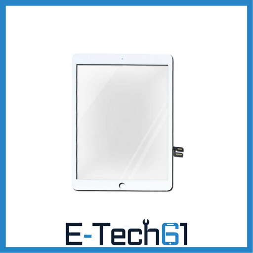 For Apple iPad 7 (2019) / iPad 8 (2020) Replacement Touch Screen Digitiser (White) E-Tech61