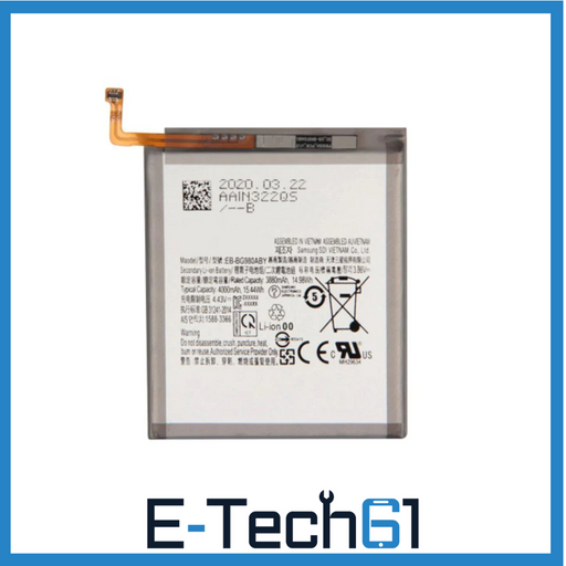 For Samsung Galaxy S20 Replacement Battery 4000mAh E-Tech61