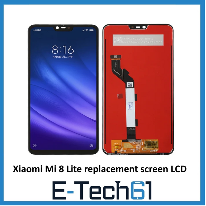 For Xiaomi Mi 8 Lite Replacement LCD Touch Screen Display Digitizer